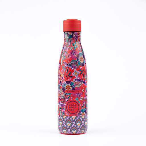 Cool Bottles Stainless Steel Thermal Bottle. Dragonfly Paradise 500ml