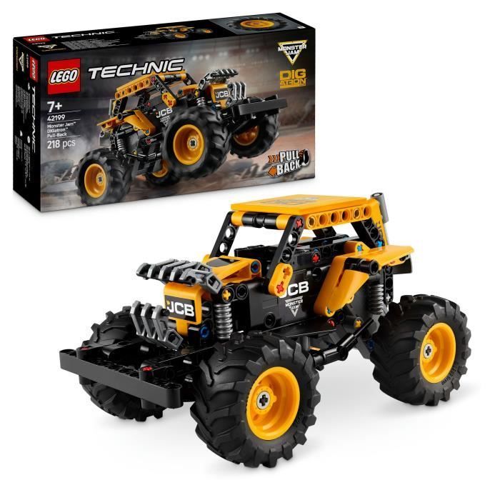 LEGO Technic 42199 Monster Jam Pull-Back DIGatron - Truck-Modell