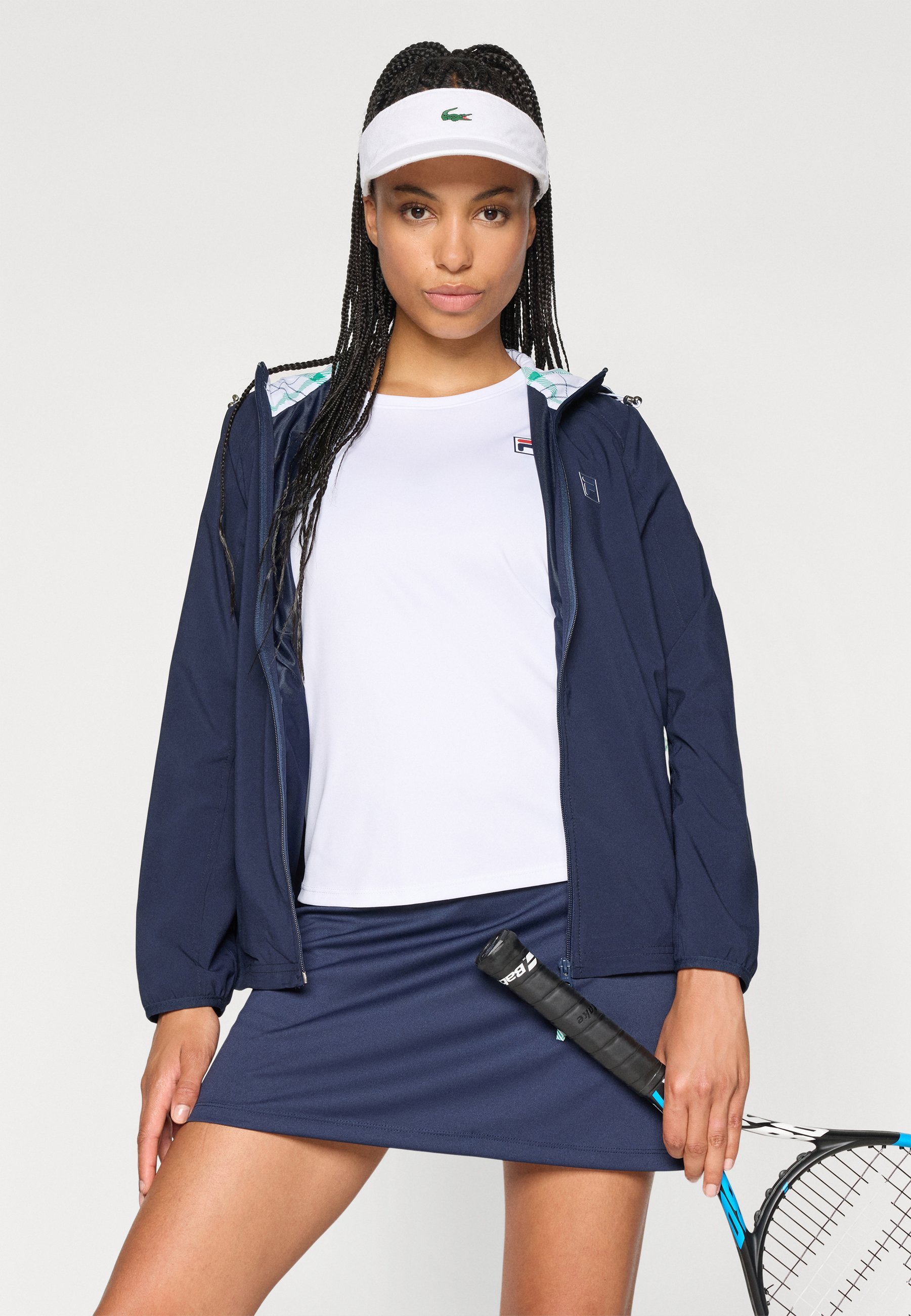 Fila JACKET VITA - Trainingsjacke - Marineblau/Hofgrün