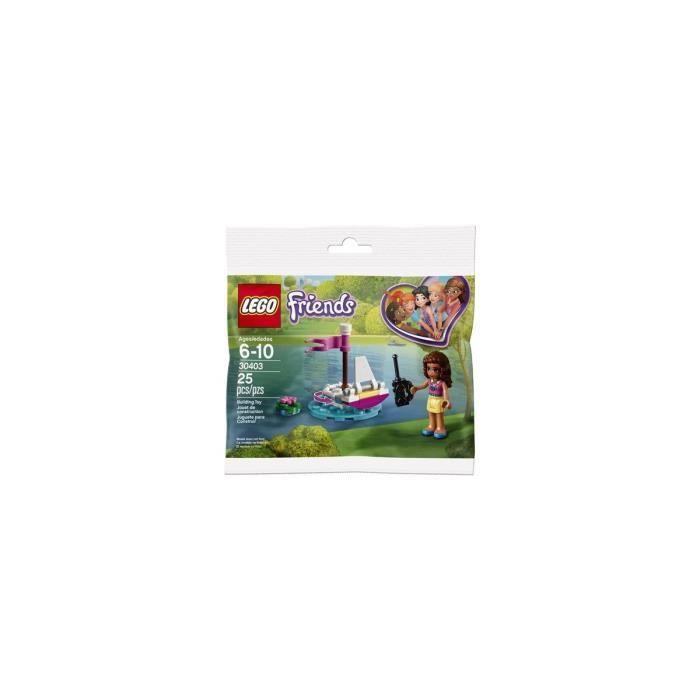 LEGO POLYBAG FRIENDS 30403 LE BATEAU TELECOMMANDE FRIENDS D'OLIVIA