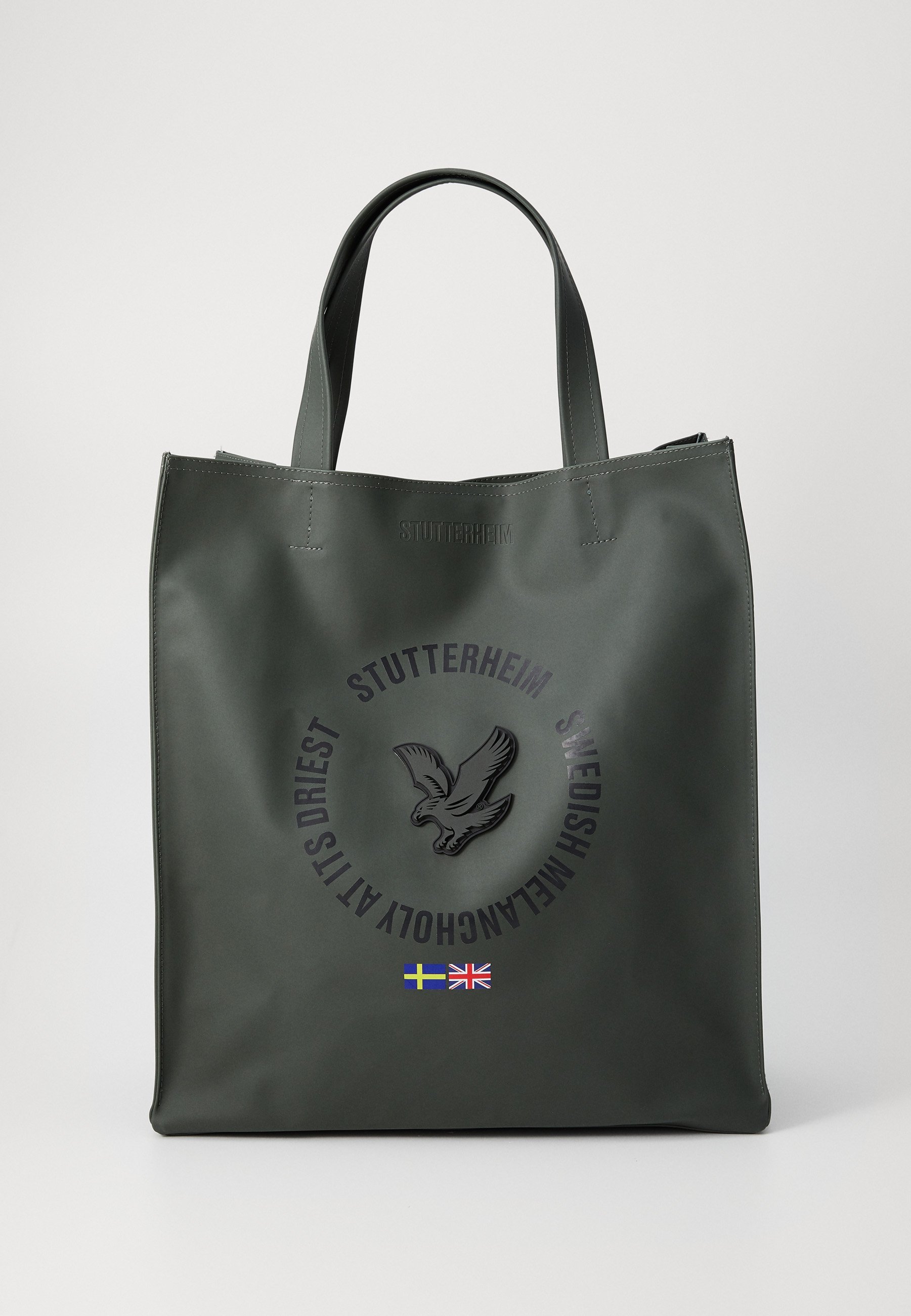 Stutterheim STUTTERHEIM X LYLE & SCOTT TAS UNISEX - Tote bag - groen