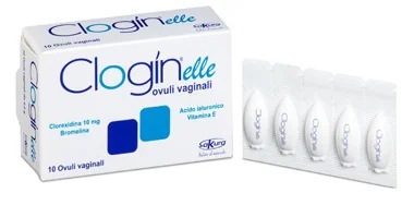 CLOGIN Clogin Elle Feuchtigkeitsspendende und desinfizierende Vaginal-Eier 10 Eier