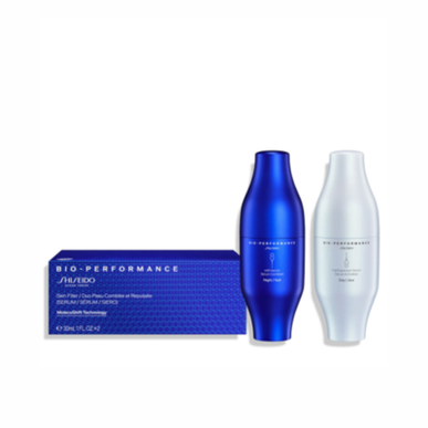 Shiseido Bio Performance Skin Filler Sérum Visage Duo Effet Repulpant et Liftant 2 x 30 ml