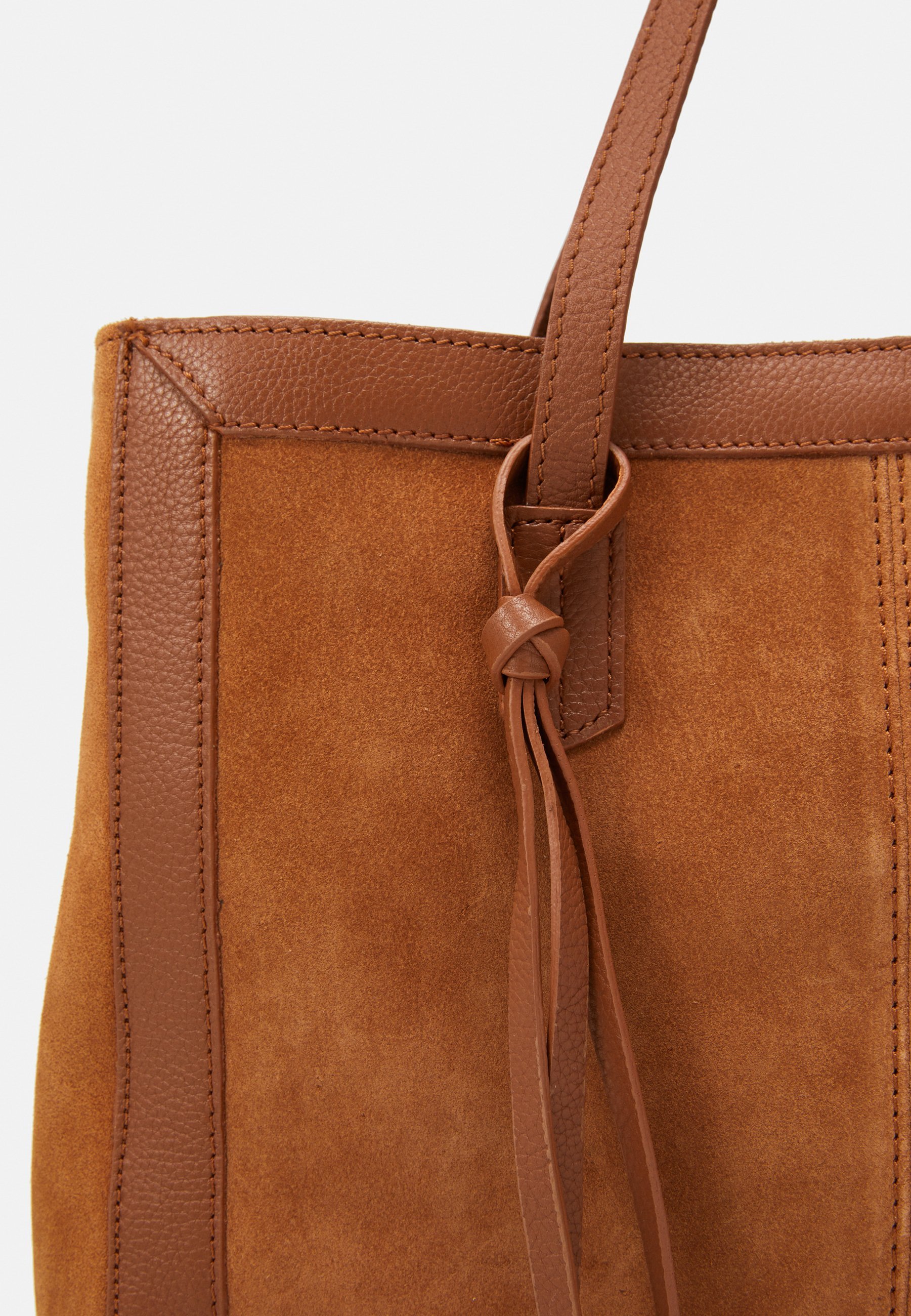 Zign LEATHER - Borsa a mano - cognac