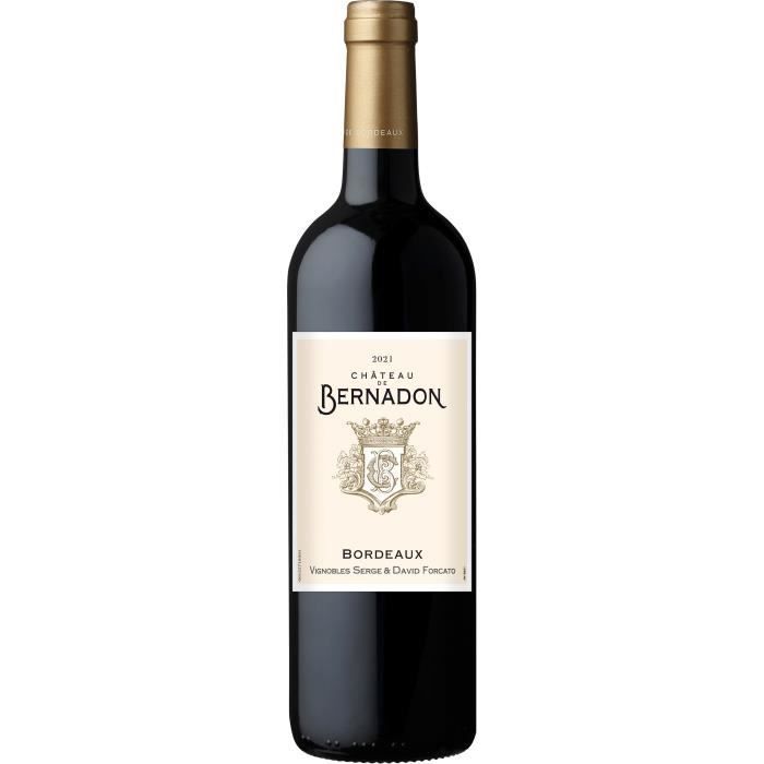 6 Château De Bernandon Bordeaux ACHETEES + 6 Château Lary Tagot Bordeaux OFFERTES