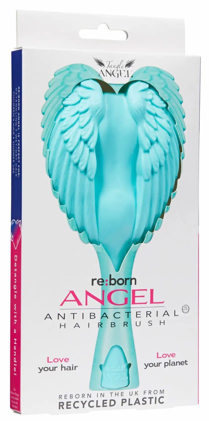„Tangle Angel Re:Born Aqua“ plaukų šukos ir šepečiai