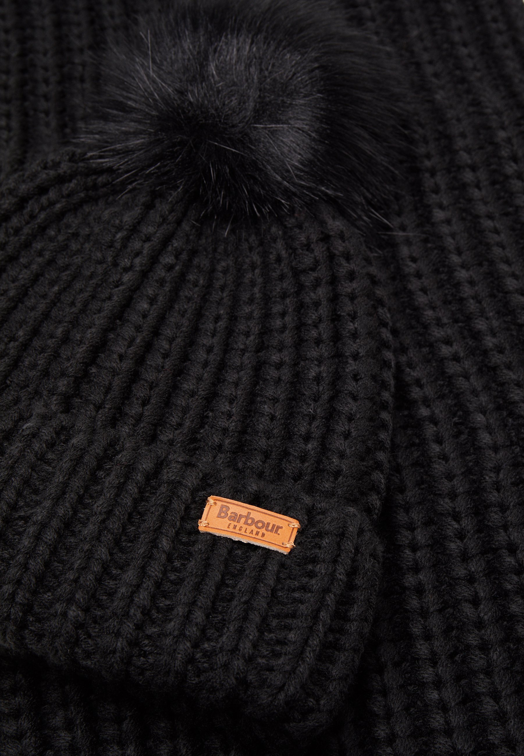 Ensemble bonnet et écharpe Barbour Saltburn - Écharpe - noire