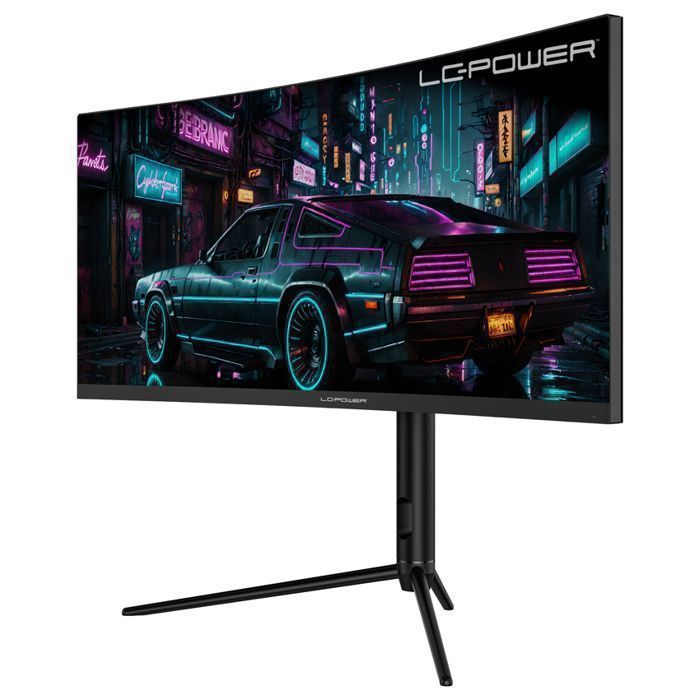 Monitor curvo para PC - LC-Power - LC-M30UWFC - 30 polegadas - Ultrawide Full HD 2560x1080 - 200Hz - 1ms