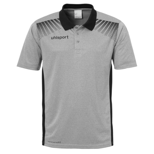  Goal Polo Dunkelgrau Mix/Schwarz Uhlsport