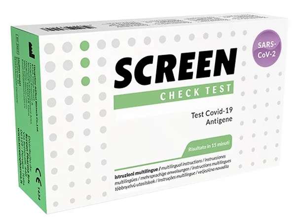 SCREEN ITALIA Teste de triagem de antígeno para Covid-19 com swab para Covid-19