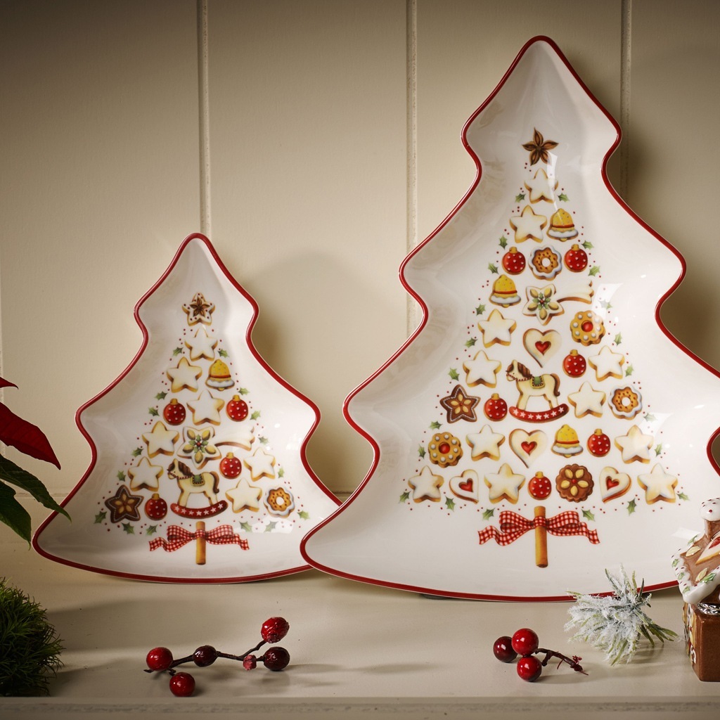 Villeroy & Boch Ziemassvētku eglītes bļoda, maza ziemas maiznīcas delikatese - 1 gab.