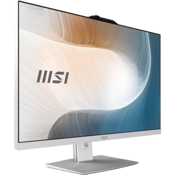 MSI All-in-One pc - 27 inch - Geen Windows - Full HD-scherm - i7 1260P - 16 GB RAM - 1 TB opslag - Verstelbare standaard - Toetsenbord en muis
