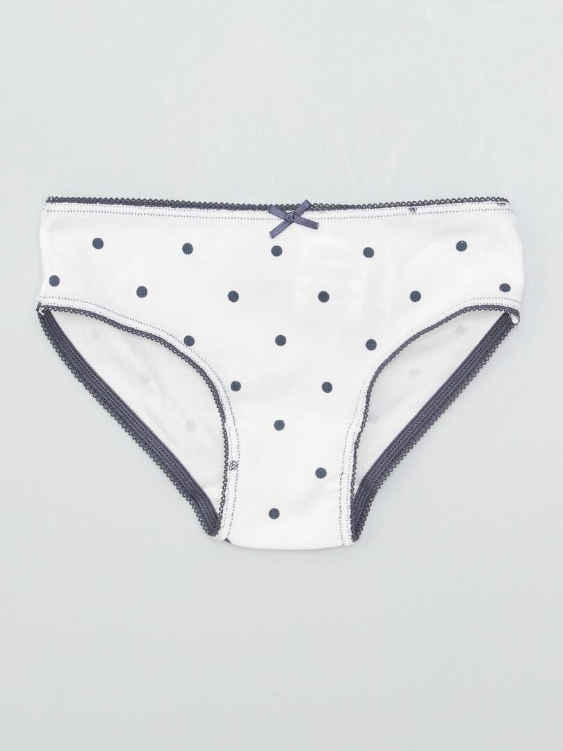 Set van 3 jersey slips - WIT