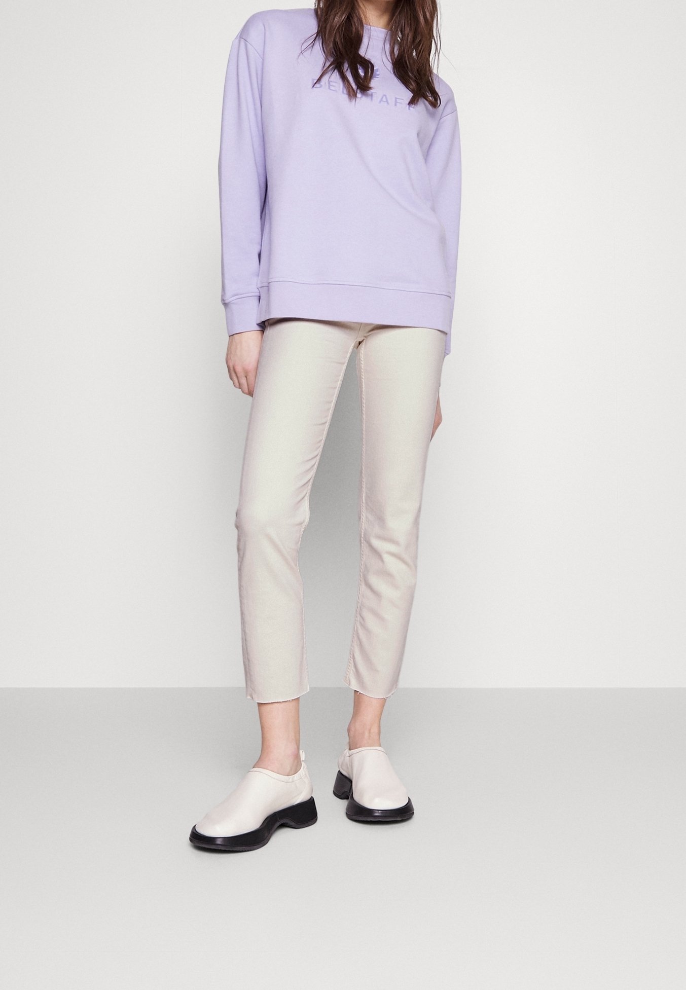 Jean AG Jeans coupe slim - blanc cassé