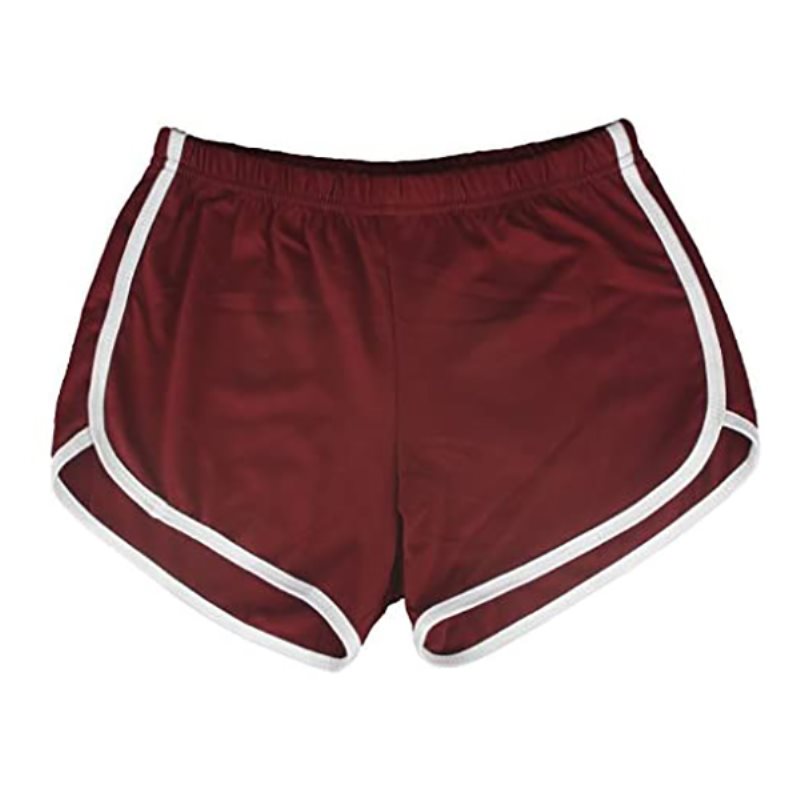 Pantaloncini sportivi da donna, senza coulisse, tinta unita: Abbigliamento, Scarpe e Gioielli