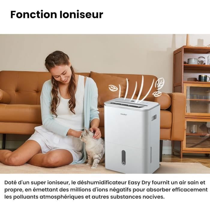 COMFEE Easy Dry tilsluttet affugter 20 l/dag