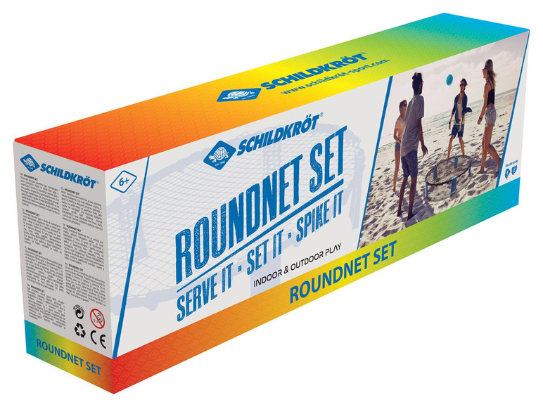 Schildkröt Schildkröt Ronde Netset met 3 ballen (4 stuks)