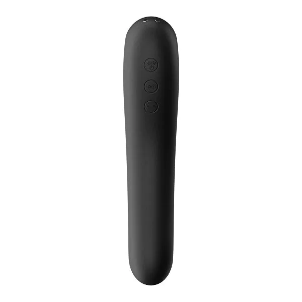 Satisfyer Masażer Dual Kiss Black Masażer intymny