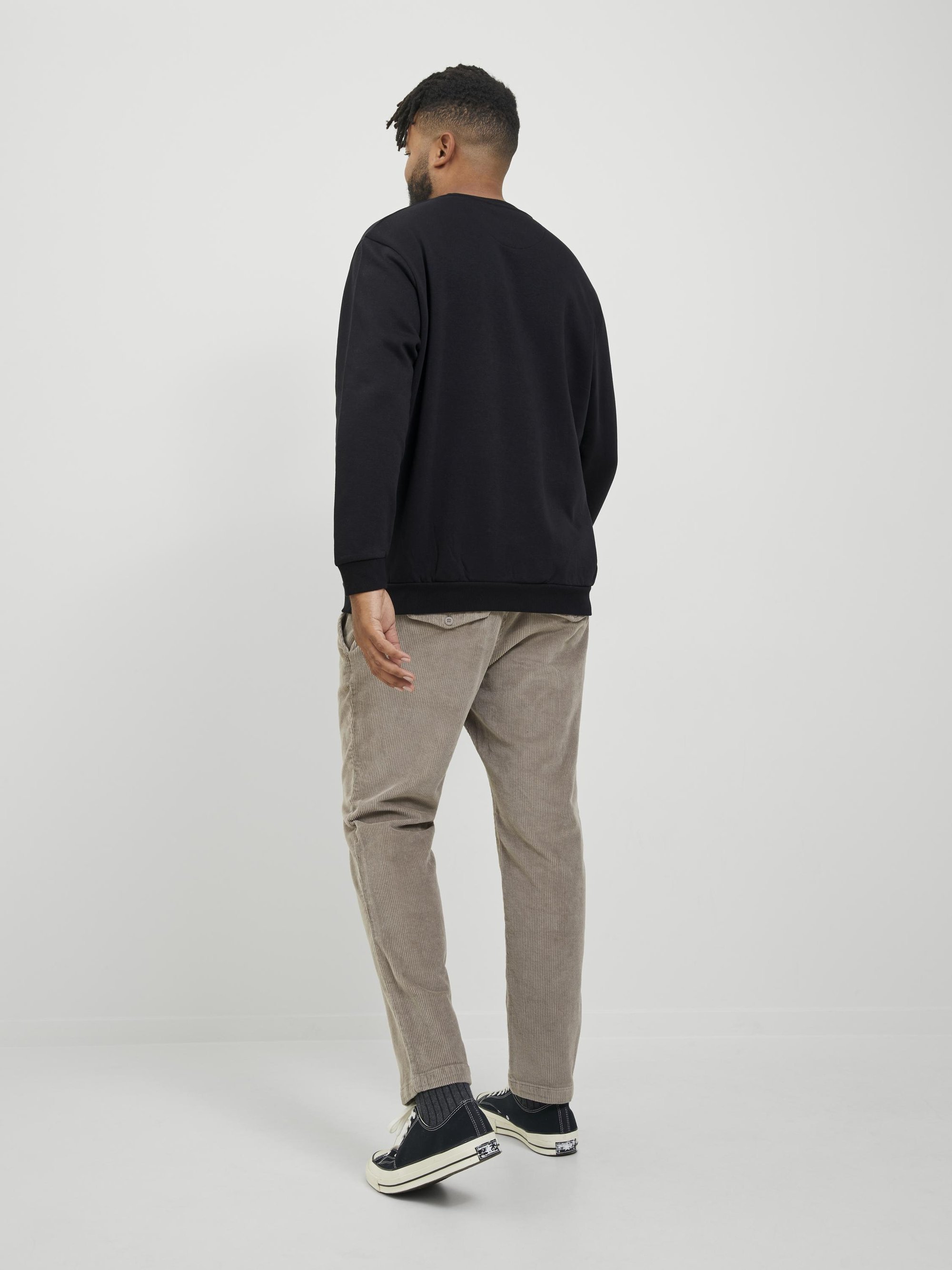 Jack & Jones JJEBRADLEY CREW - Sweatshirt - zwart