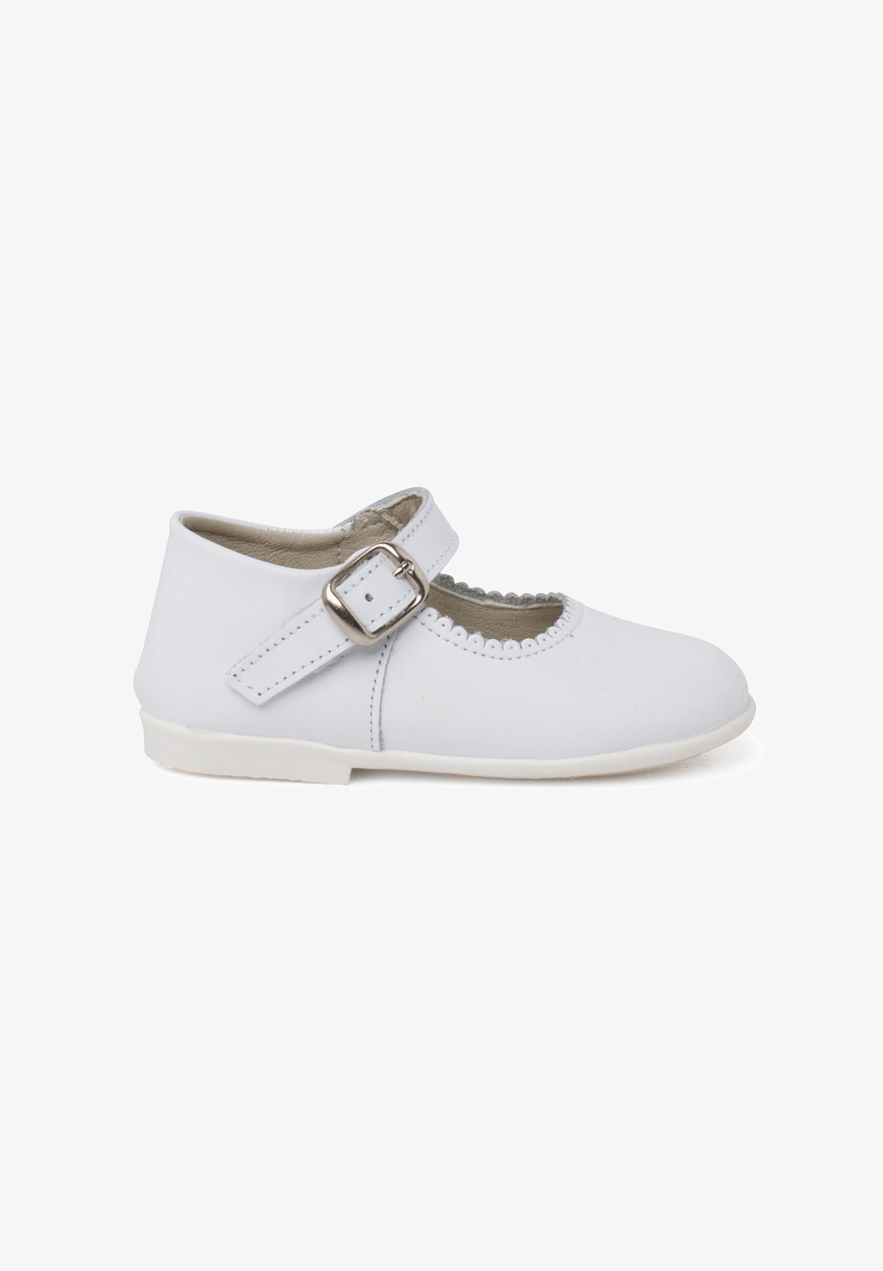 Pisamonas MERCEDITAS NIÑA HEBILLA - Babyschoentjes - blanco