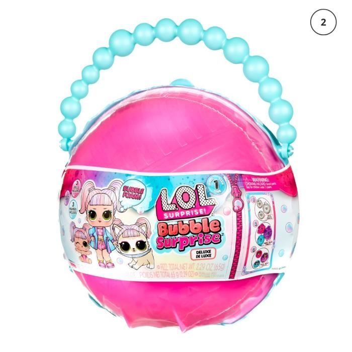 LOL Surprise Bubble Surprise Deluxe - Large size - 3 figures + accessories