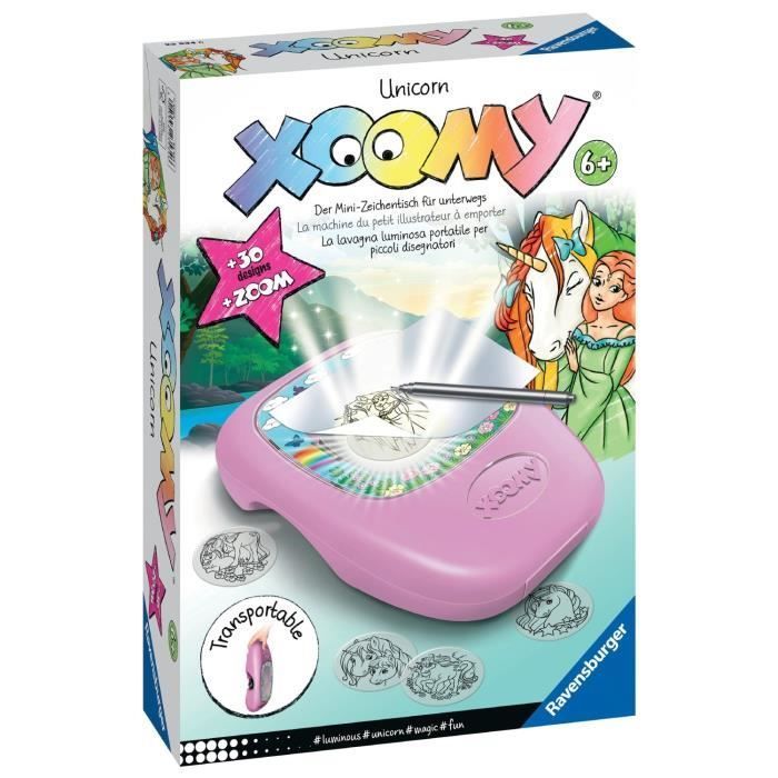 Xoomy Unicorn, Tekenspel, creatieve activiteit, 6 jaar en ouder, Ravensburger