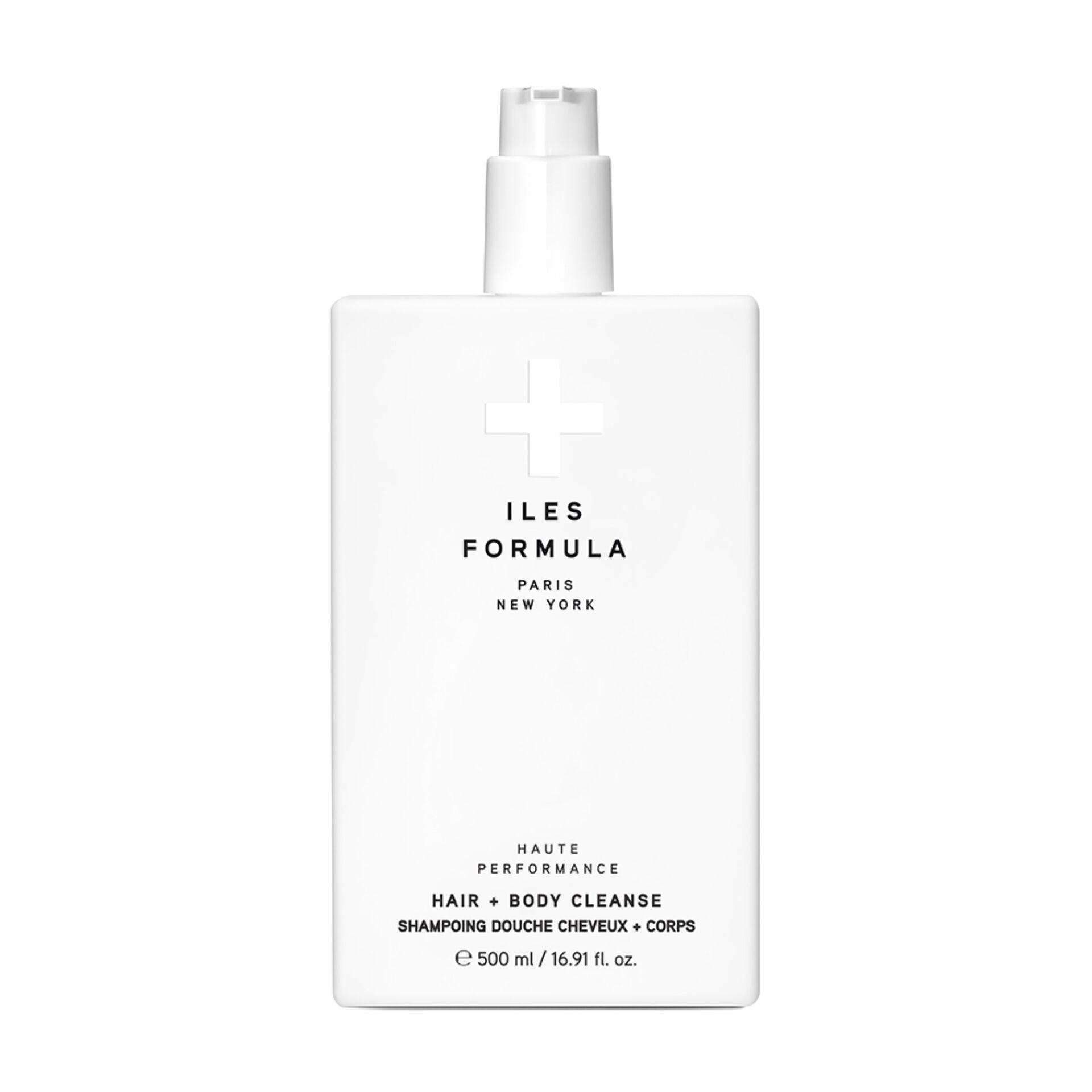 Haj- és testtisztító + szivacs 500 ml - ILES FORMULA