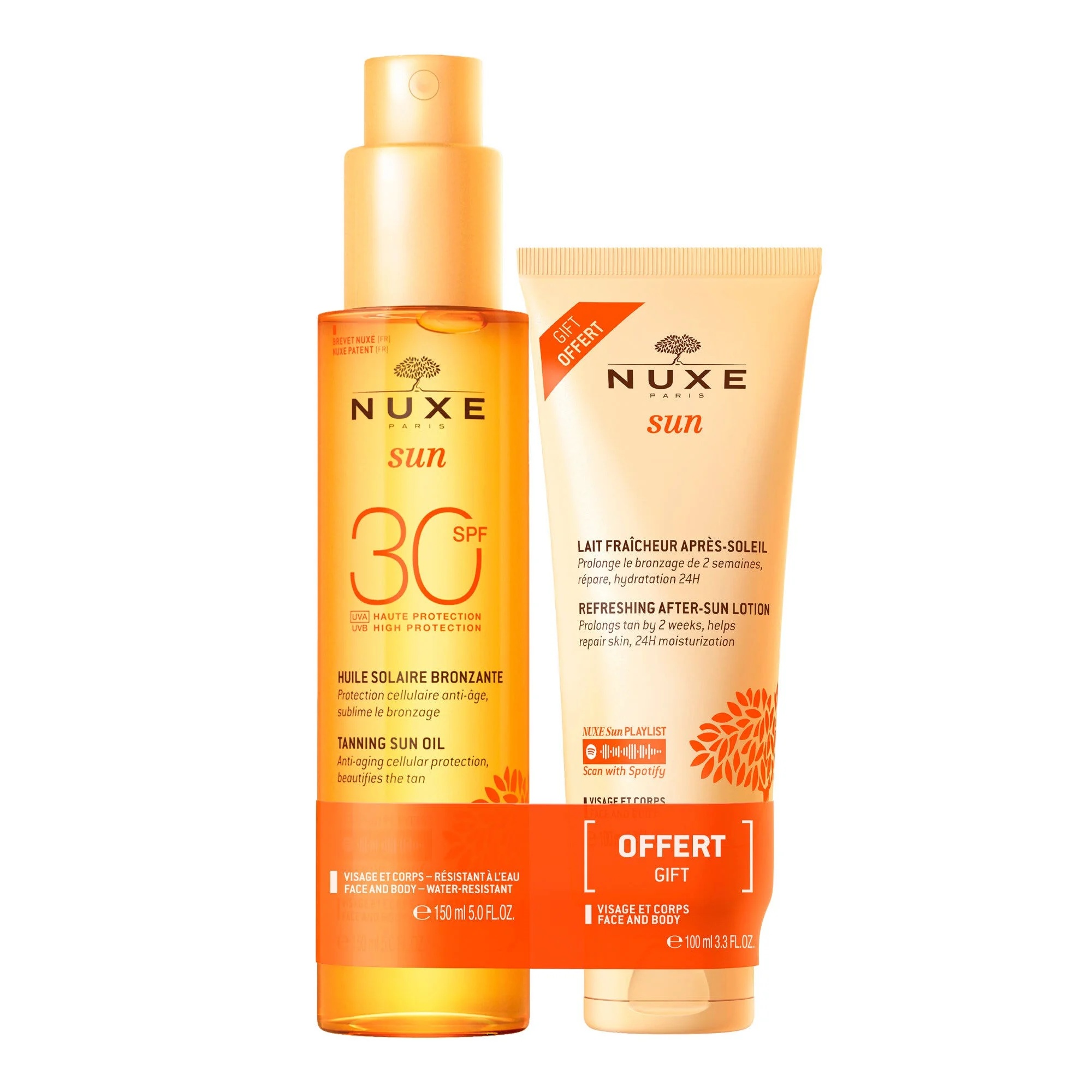 NUXE apsauginis kremas nuo saulės Nuxe Sun Huil Pro3 30 ml 150 ml