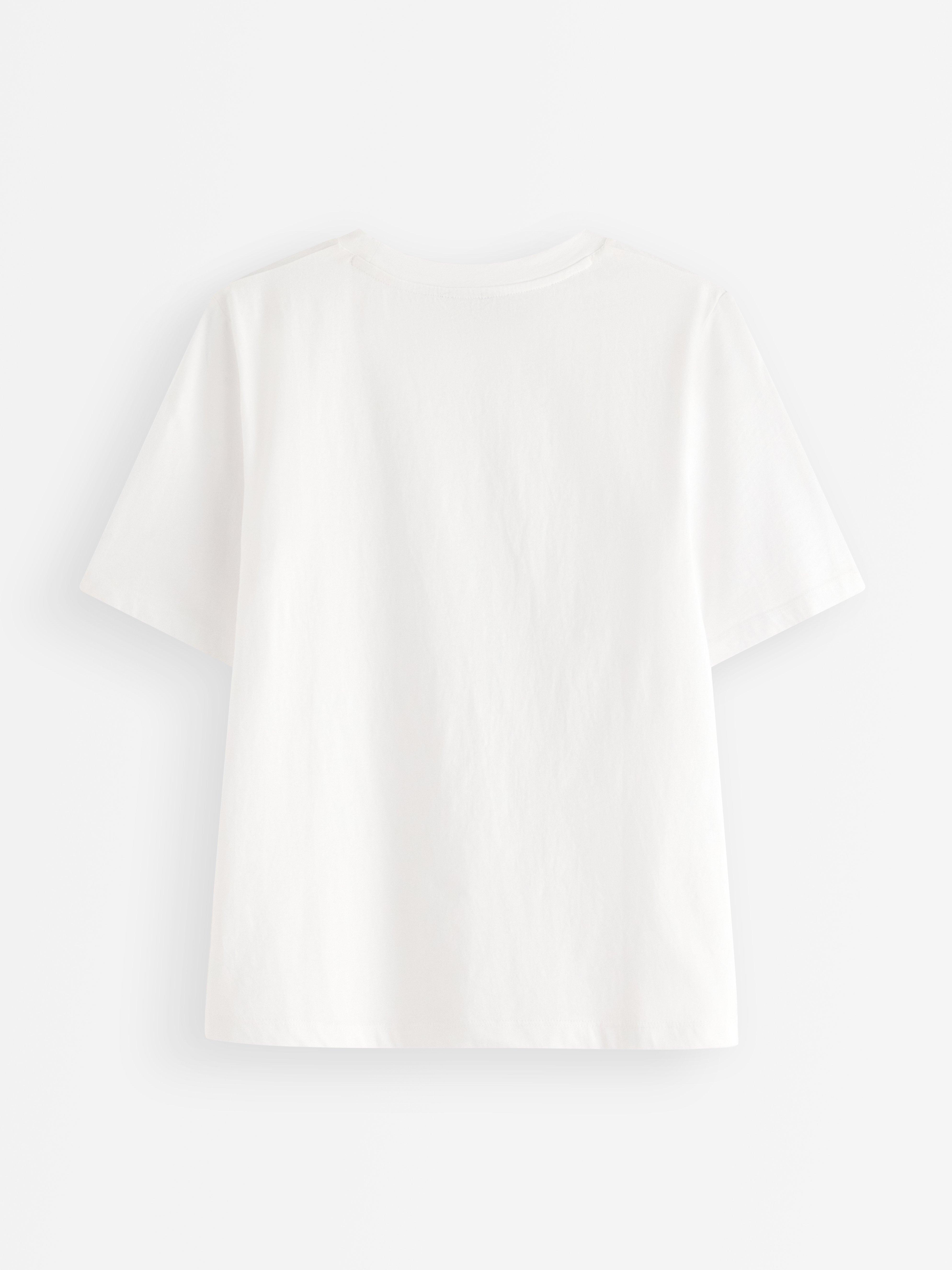 Camiseta con colores Blanco