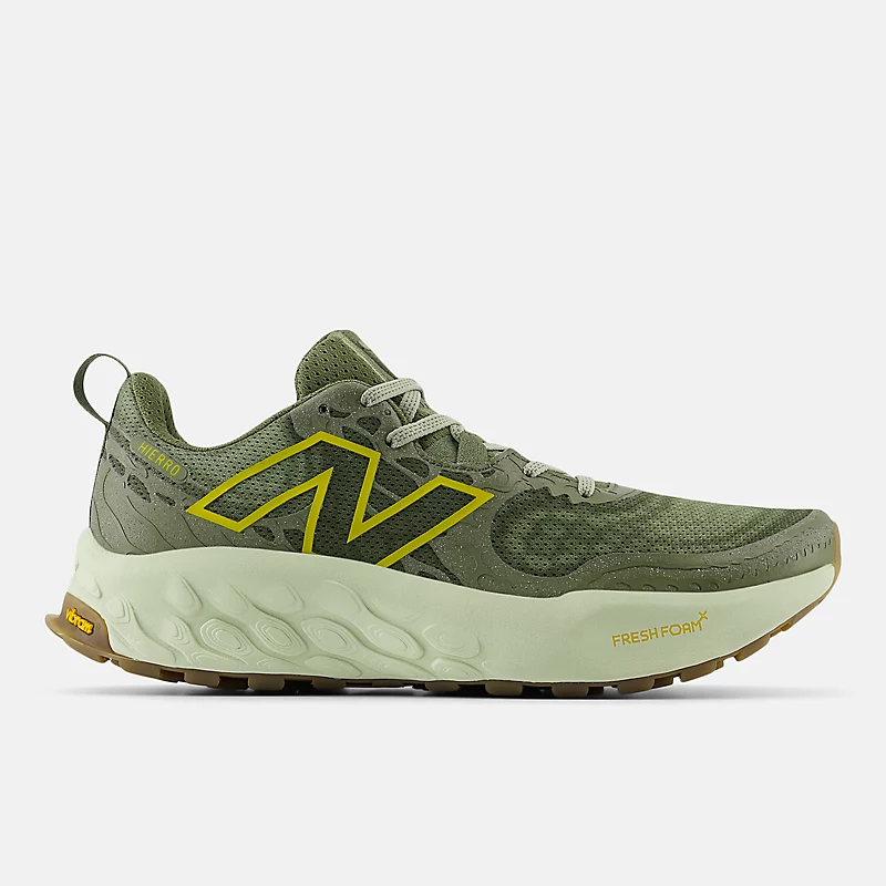 Fresh Foam X Hierro v8 für Männer – Dunkles Peridot mit Olivin und Flechtengrün
