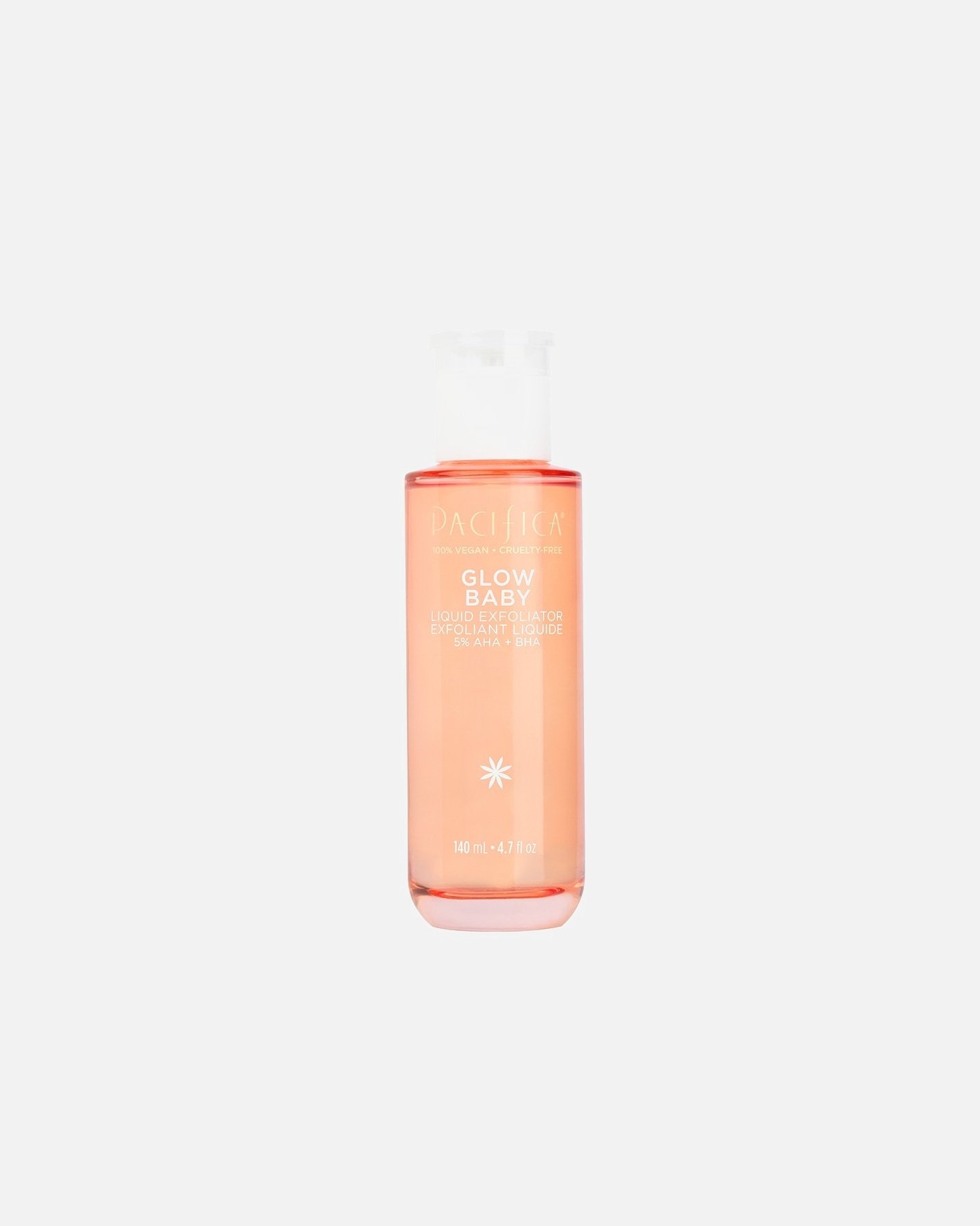 Pacifica Facial Toner Glow Baby Glow Baby tekoči piling 5% AHA + BHA - 140 ml