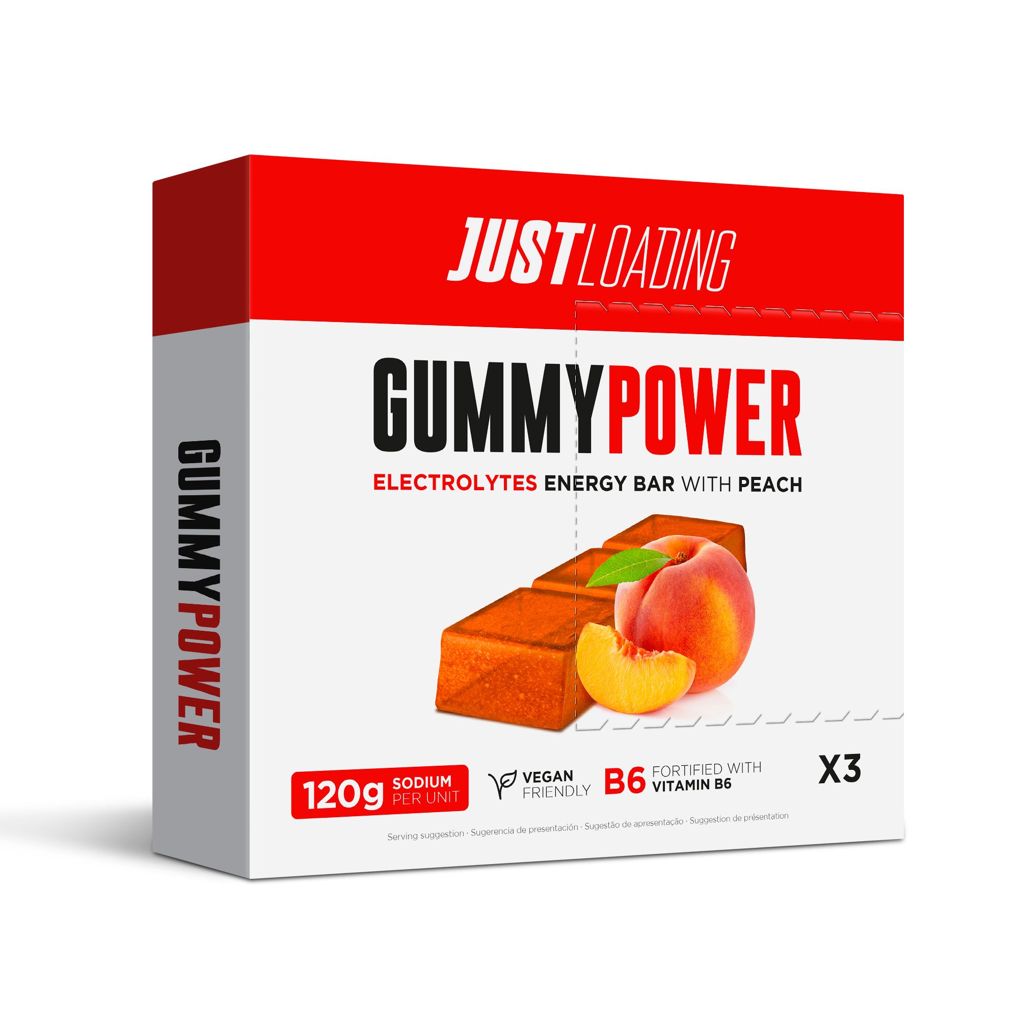 Gummy Power veganska pločica s elektrolitima vitaminima