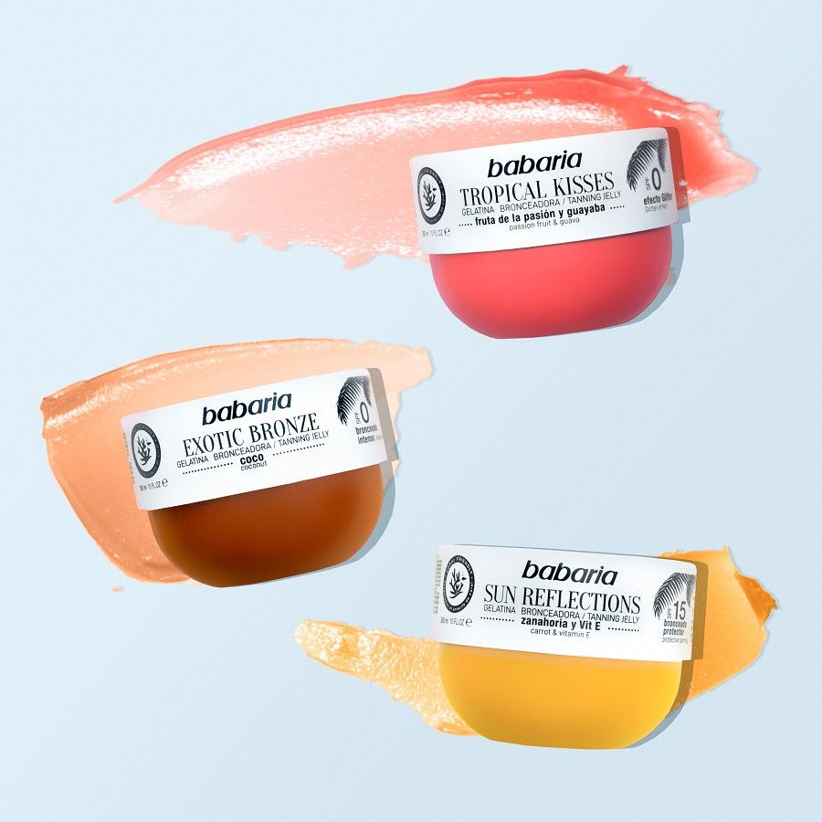 Burkānu un E vitamīna SPF15 iedeguma gels Iedeguma līdzekļi