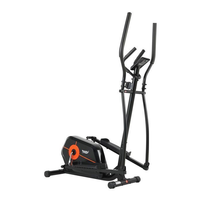 Novonova Magnetic Home Elliptical Trainer, LCD Screen, 8 Resistance Levels, Magnetic Flywheel, NV-9304