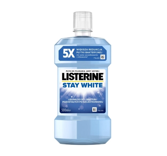 Listerine Stay White płyn do płukania jamy ustnej  500ml
