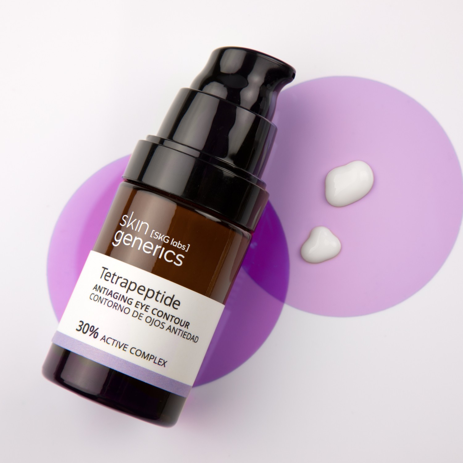 Skin Generics Contour des Yeux Anti-Rides et Anti-Cernes au Tetrapeptide