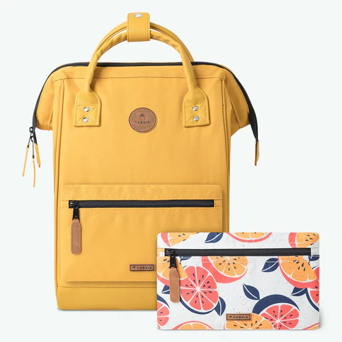 Cabaia Adventurer Medium Marrakech Yellow Backpack