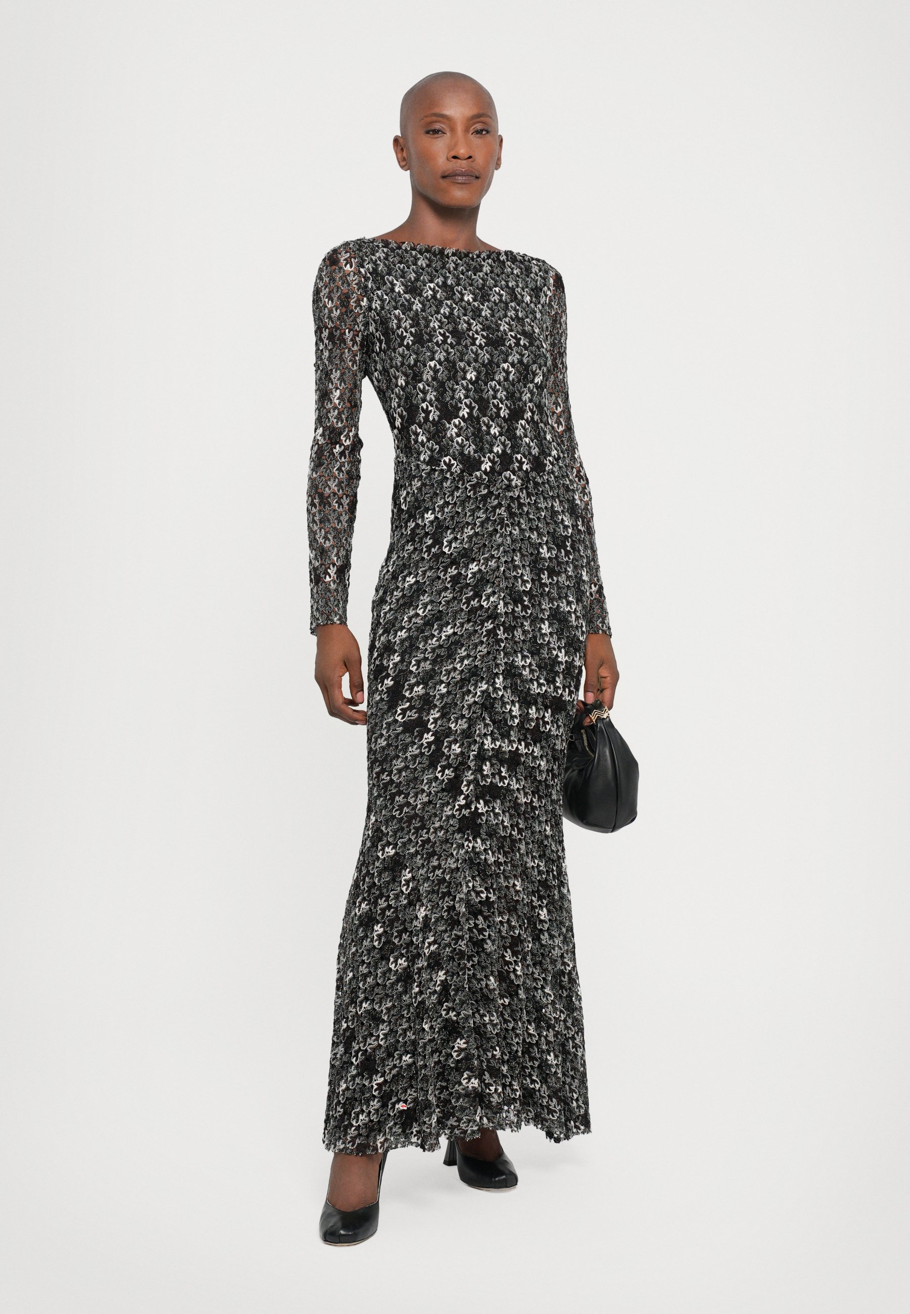 LONG DRESS - Koktejlové šaty / šaty na párty - black/white