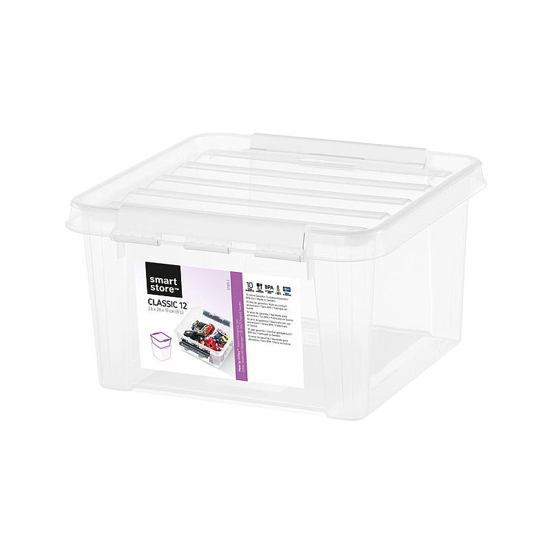 Caja de almacenamiento Smartstore SmartStore™ 8 litros Classic L28 x W28 x H17 cm, con tapa