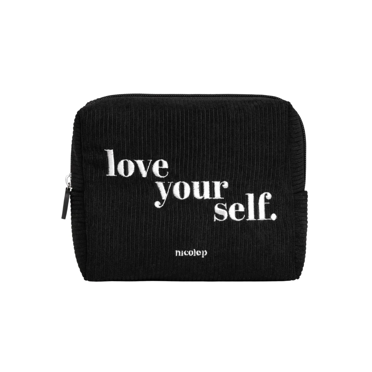 Accessori Corduroy Beauty - Black - Beauty Case