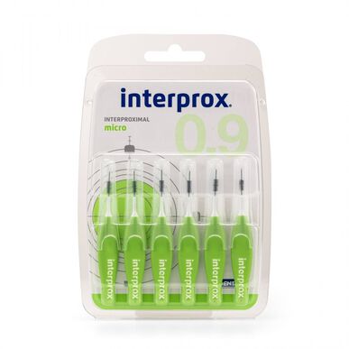 Interprox Micro 4G hammasväliharjat 6 kpl 6 kpl