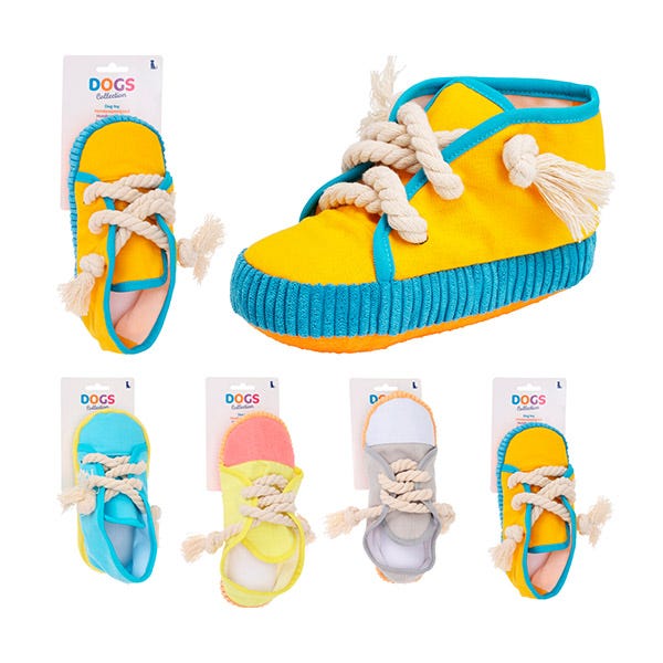 Šunų žaisliniai pliušiniai batai | 1UD