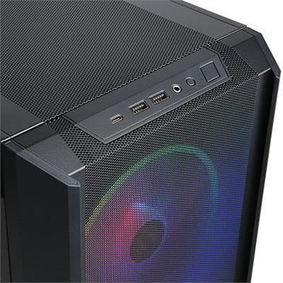CyberPowerPC PC Gamer - Intel Core i5 14400F - NVIDIA RTX 4070 Ti Super - SSD da 1 TB - 16 GB di RAM - Windows 11