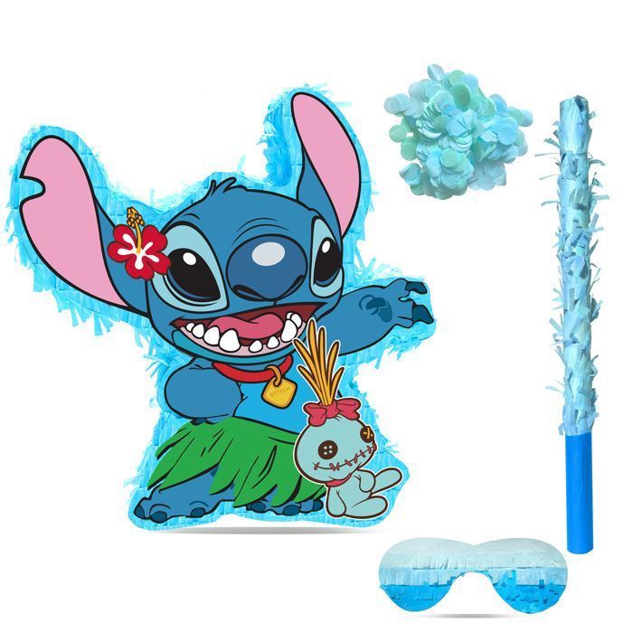 Piñata - INBOXXARTY - Stitch - Multicolore - Enfant - Mixte