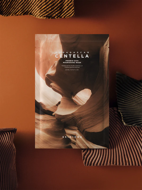 SKIN1004 Madagaskar Centella Probio-Cica Nourishing Mask upokojujúca plátenná maska s vyživujúcim účinkom