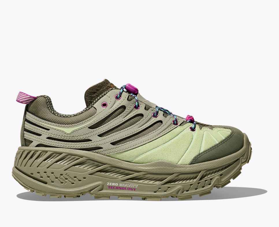 HOKA Elite Terrain System Stinson EVO OG Sea Moss / Luna Moth