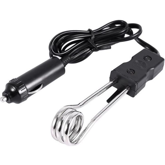 Chauffe-eau à immersion dans une voiture électrique portative pour camping, pique-nique, camping, nouveau (12 V)