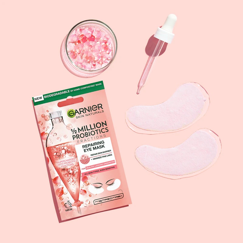 Garnier Skin Naturals micelarna voda 3-v-1 maska za oči s probiotiki