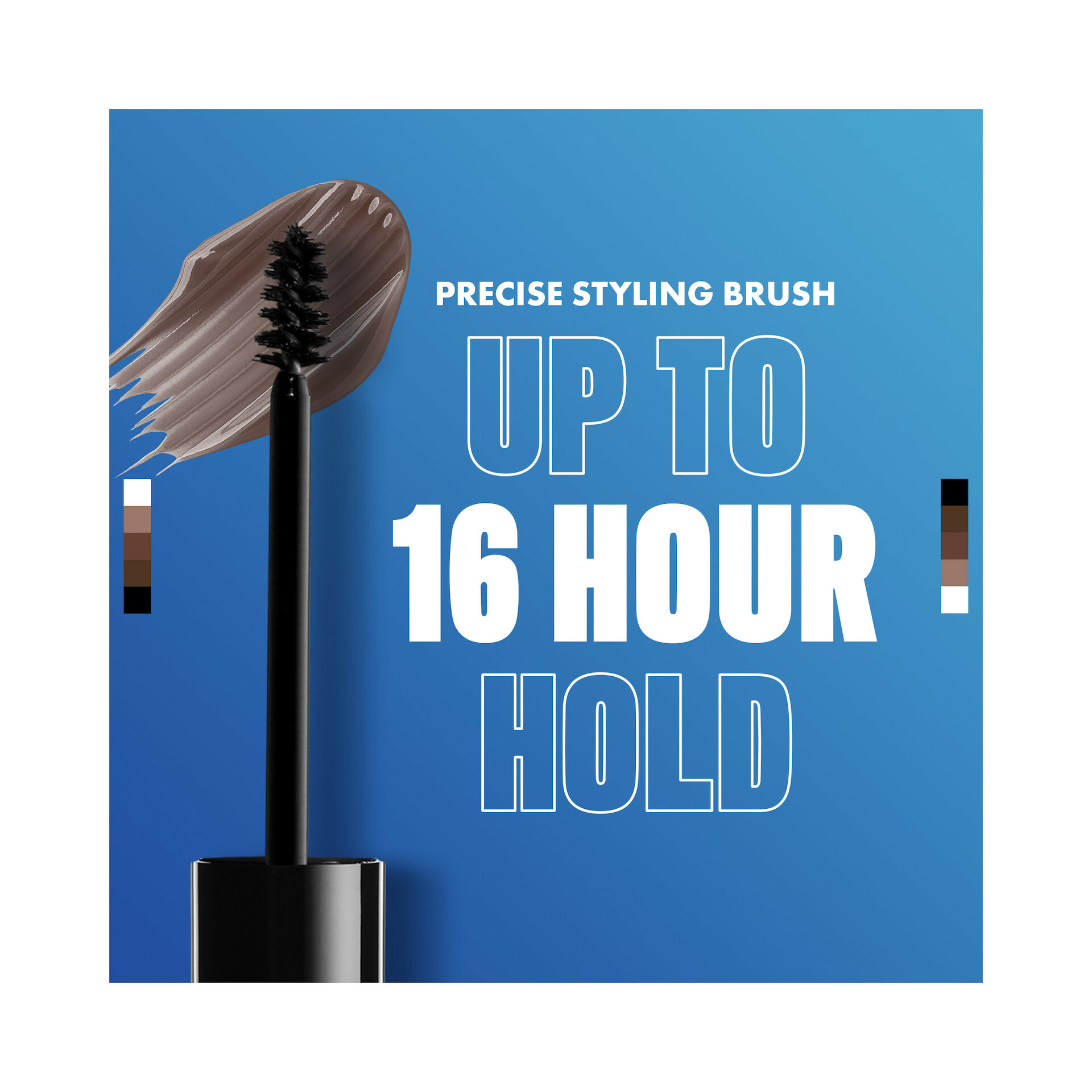Lipici pentru sprâncene Instant Styler 3 Maro Mediu - NYX Professional Makeup