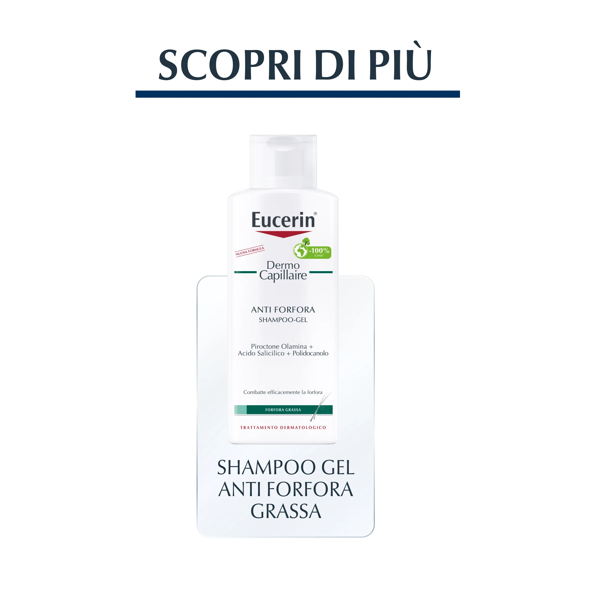 DermoCapillaire Shampoo-Crema Anti-Forfora Secca - Shampoo Antiforfora